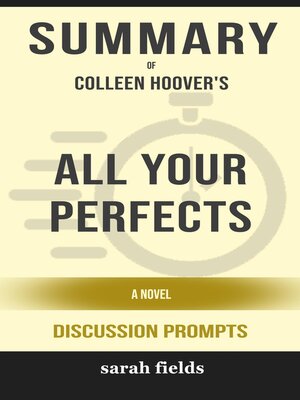 cover image of Summary of Colleen Hoover's All Your Perfects